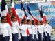 2019 DR Independence Parade in Sosua girls holding the DR flag