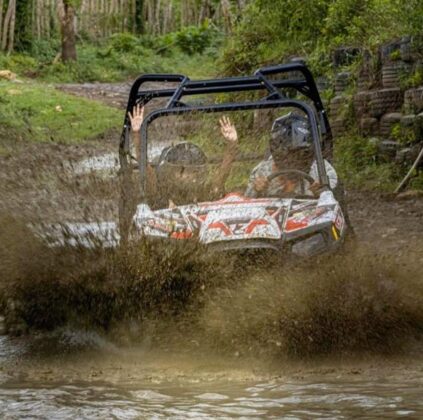 ATV on mud