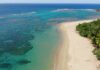 aerial view of the beach land for sale
