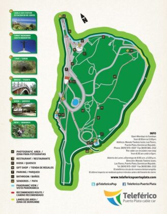 Cablecar park map