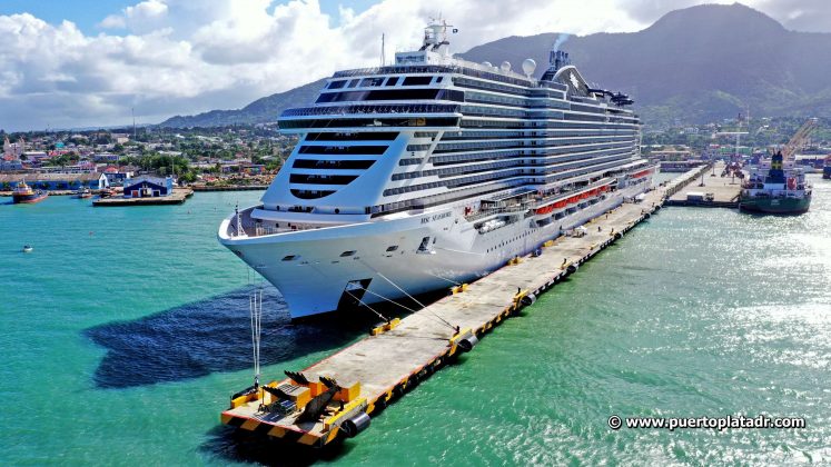 The first cruise ship arrived on December 15th, 2021