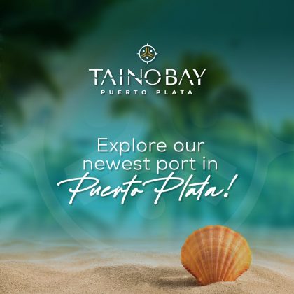Taino Bay welcome poster
