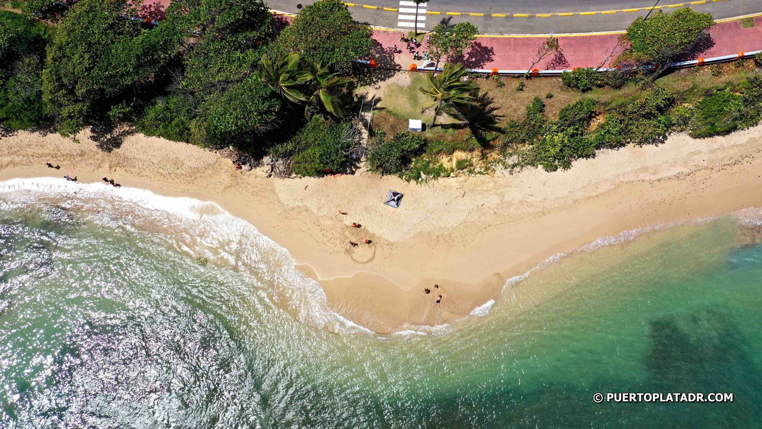 View of Acapulco Beach in Puerto Plata