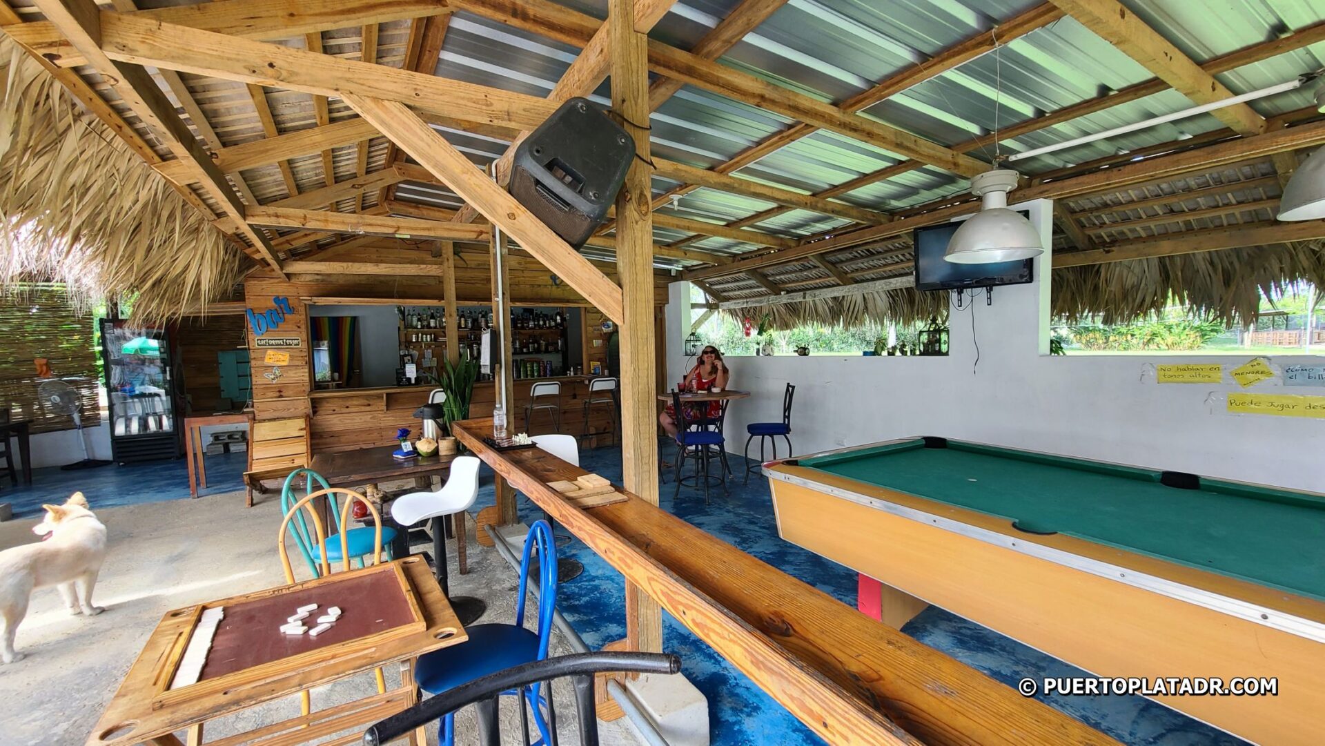 Geko Piscina Park Restaurant Yasica River Cabarete