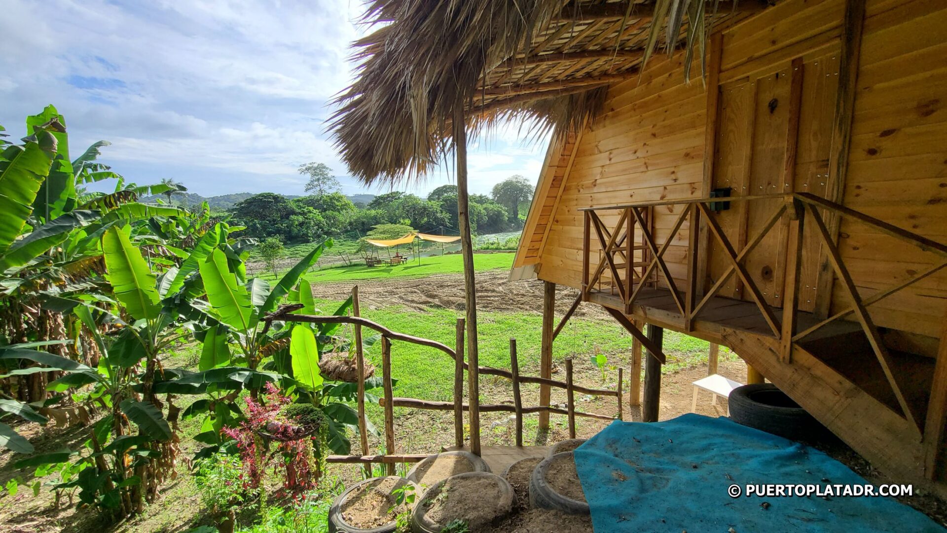 Geko Piscina Park Restaurant Yasica River Cabarete
