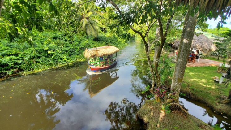 Rugama tours offers catamaran river tours