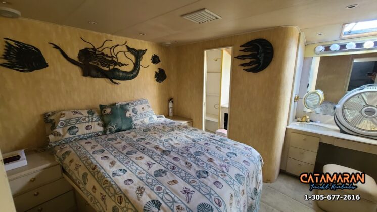 One of the full size suites in the Puerto Plata yacht