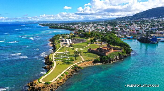 La Puntilla Aerial view of La Puntilla Puerto Plata.