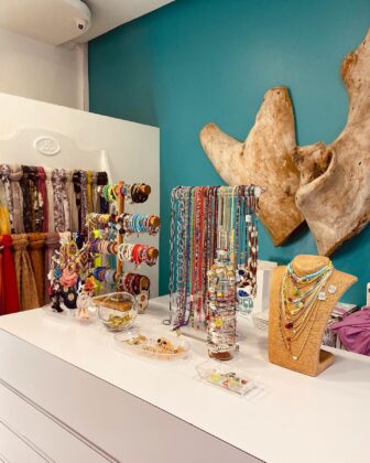 Women's jewelry at the store