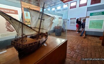 La Isabela A replica of Columbus ship, La Santa Maria.