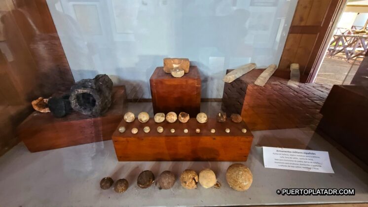 Old Taino items on display
