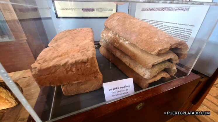 500 year old roof tiles from La Isabela