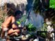 Taino Taino man cooking