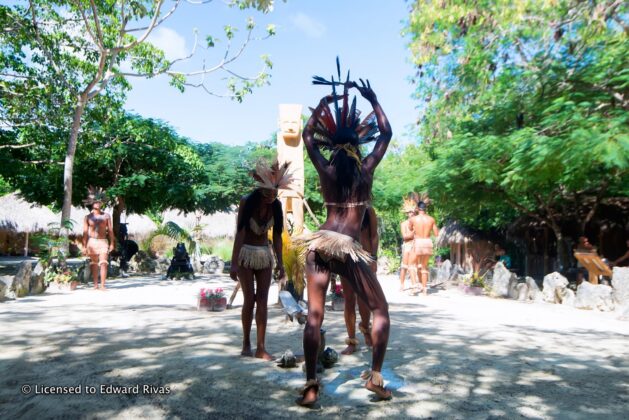Areito was the tribal dance for Taino