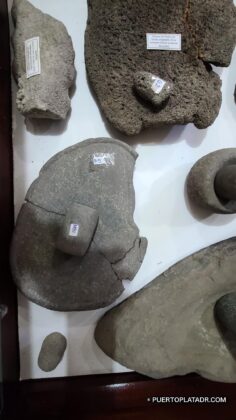 Stone artifacts from the Taino