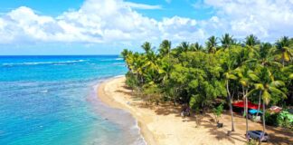 Bergantin Beach Golden sands that extend for miles