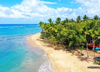 Bergantin Beach Golden sands that extend for miles