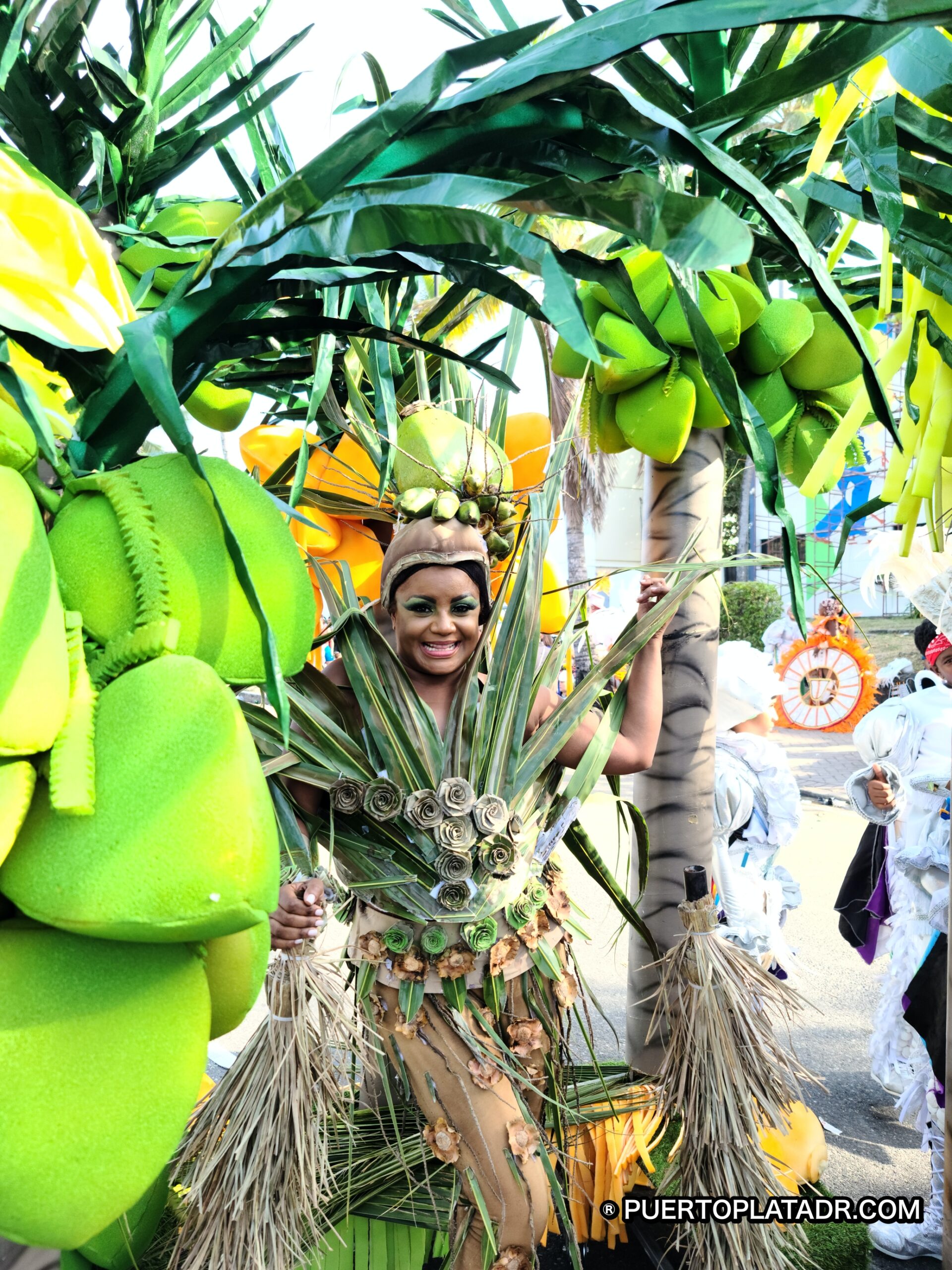Carnival day in Puerto Plata Dominican Republic.