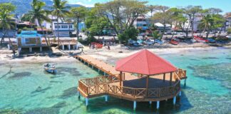 Los Pescadores The gazebo at the Puerto Plata los pescadores pier