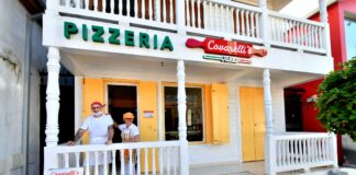 Covarellis Pizzeria Covarellis Pizzeria in Puerto Plata's historic district.