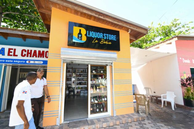 The liquor store