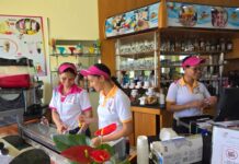 La Mariposa La Mariposa, called also the Butterfly ice cream cafe in Puerto Plata.